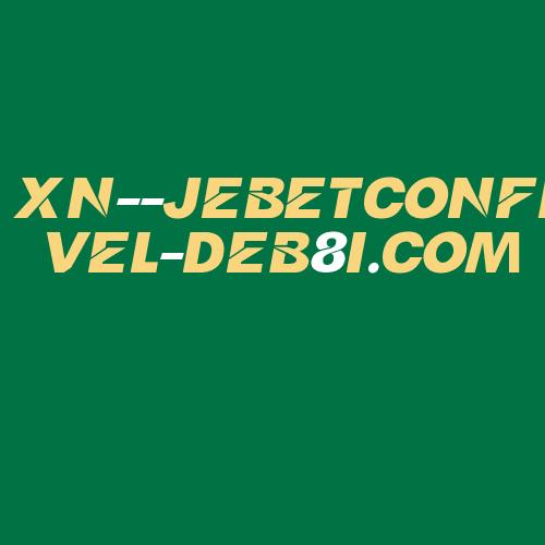 Logo da XN--JEBETCONFIVEL-DEB8I